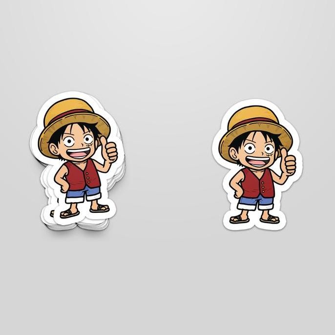 

STICKER PACK ONE PIECE CHIBI | STICKER TUMBLER | STIKER LAPTOP KOPER HELM