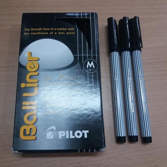 

(Pak) Pulpen Balliner Pilot 0.8Mm Medium / Pulpen Pilot Balliner 0.8Mm New Stok