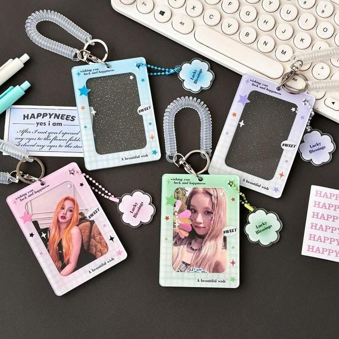 

[TS] CAHOL BEATIFUL WISH PER ACRYLIC PHOTOCARD HOLDER KPOP TRANSPARANT CLEAR ACRYLIC ID CARD ACRYLIC FRAME BINGKAI FOTO CAHOL