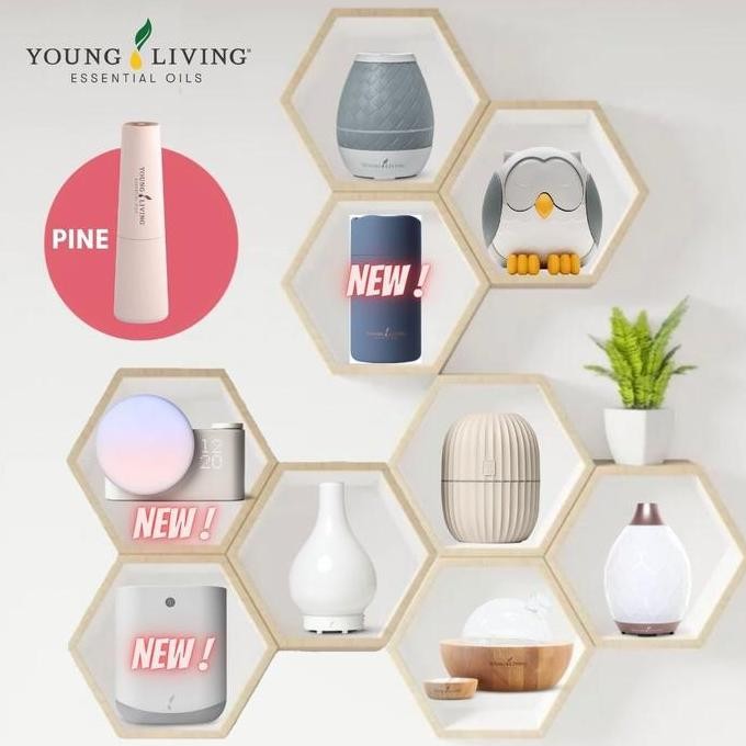 Diffuser Aria/Desert Mist/Feather/Haven/Lucia/Lustre/Snowy/Sweet Aroma/Shelly (Ori & Sealed)