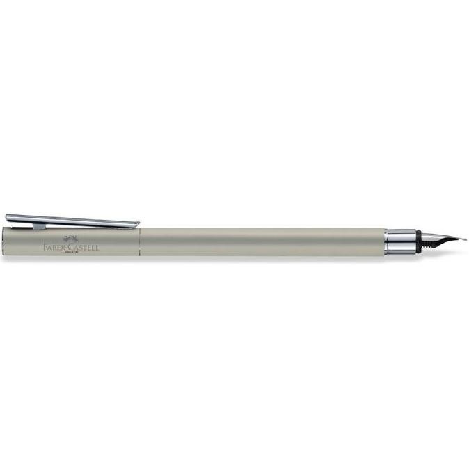 

Faber-Castell Neo Slim Fountain Pen M Stainless Steel, Matt New Stok