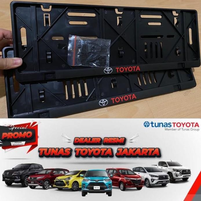 dudukan plat nomor mobil Toyota murah
