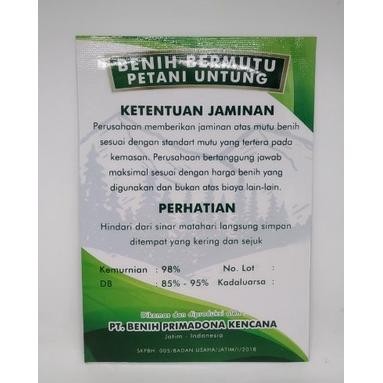 Bibit Biji Benih 10 Gram Cabai Alip Lombok Rawit Kecil Hijau Benih Unggul - Benih Unggul Siap Tanam