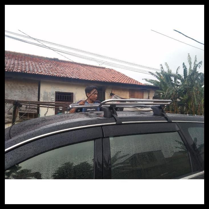 TERMURAH ROOF RACK BAGASI ATAS MOBIL TOYOTA INNOVA MODEL RACK JECK 