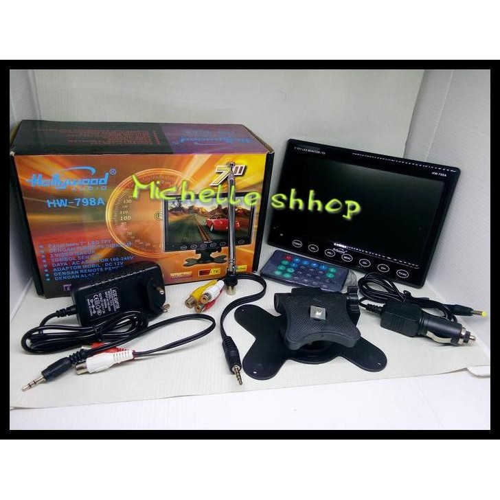 GRATIS ONGKIR AUDIO MOBIL / AUDIO HOLLYWOOD HW-798A 7 INCH RUSH /TERIOS