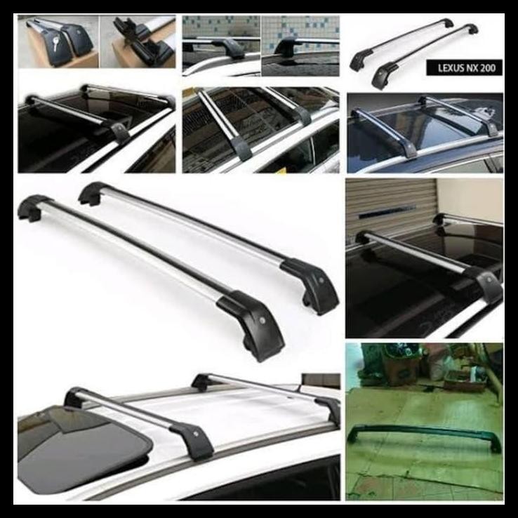 TERBARU CROSS BAR SILVER DAN HITAM ALL NEW PAJERO SPORT 