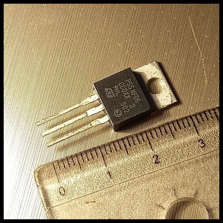 TERMURAH TRANSISTOR MOSFET P55NF06 55NF06