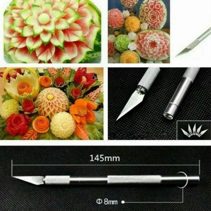 

Crafting Art Knife Set Pisau Ukir Seni Buah Pisau Ukir Buah Bonsai