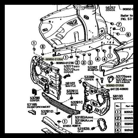 DISKON KARET TUTUP LUBANG APRON COROLLA KE30 3K TOYOTA GENUINE MADE IN JAPAN 