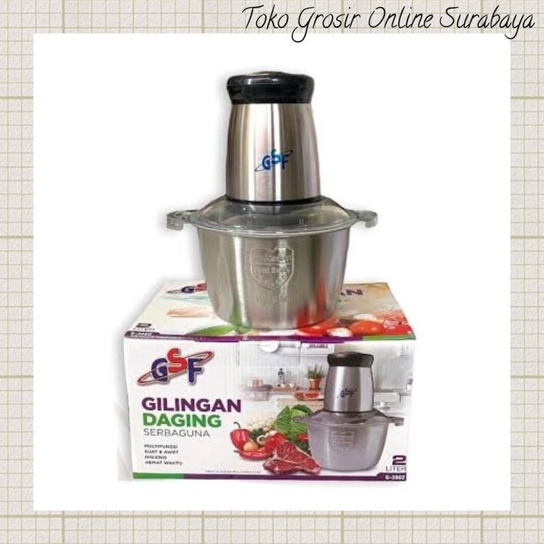 Gilingan Daging/ Chopper GSF G-3802 2liter MURAH
