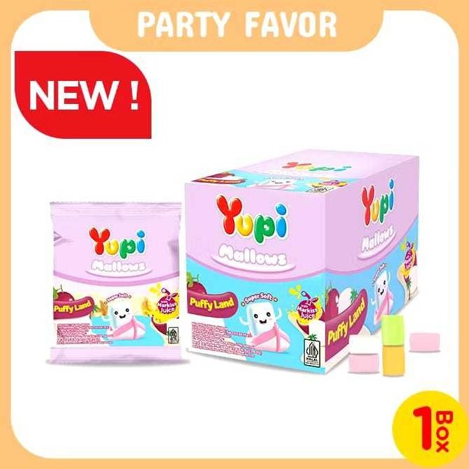 

Yupi Mallows Puffy Land Markisa | Isi 12 Pcs