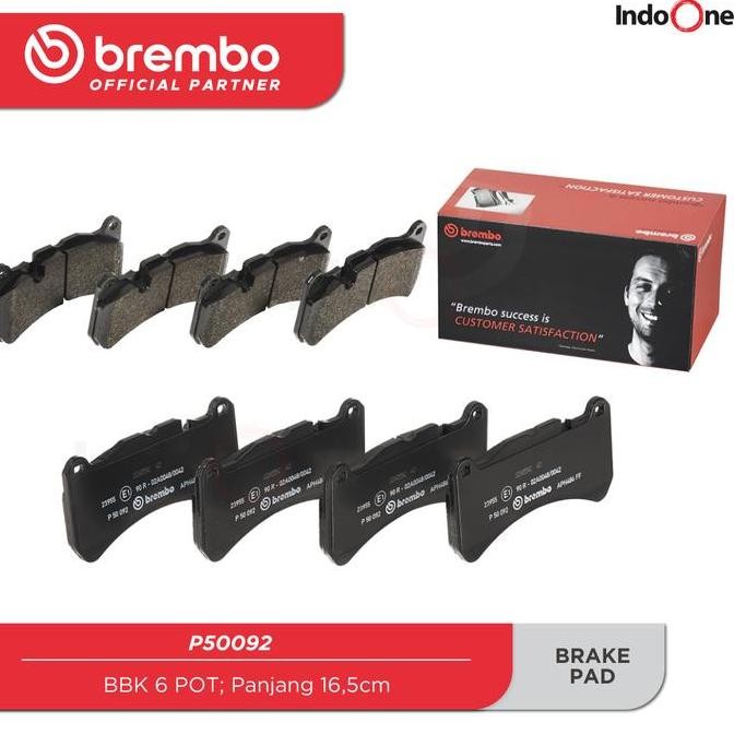 // Kampas Rem Brembo Bbk 6 Pot (Bbk) - P50092 //