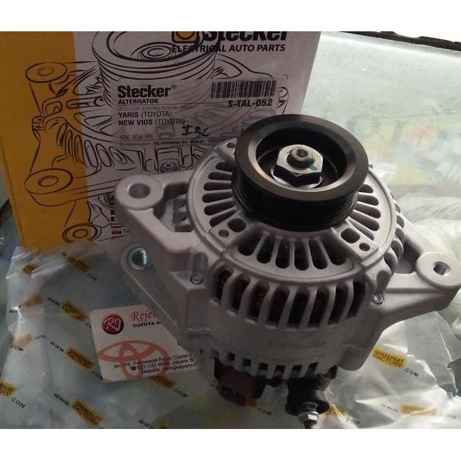* Dinamo Alternator New Vios Yaris Stecker *