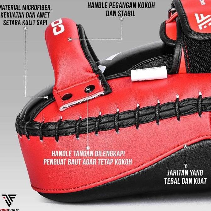 TERLARIS Kick Pad Indofight Muay Thai Pad Target Tendangan Pad Muaythai Kick Pad Muay Thai Pad Muayt