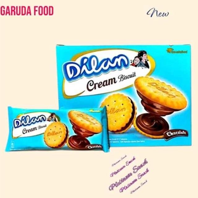 

Dilan Cream Biscuit Chocolate | Isi 24 Bungkus | Garudafood