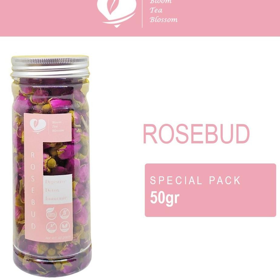 

Glaranadi Teh Bunga Anti Aging Mawar Kuncup Kering Rosebud Tea Special Pa 50 G