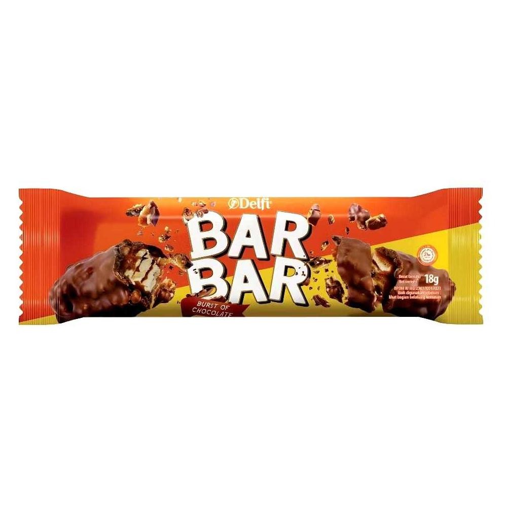

Delfi Bar Bar Burst Of Chocolate | Isi 24 Pcs @ 18 Gr