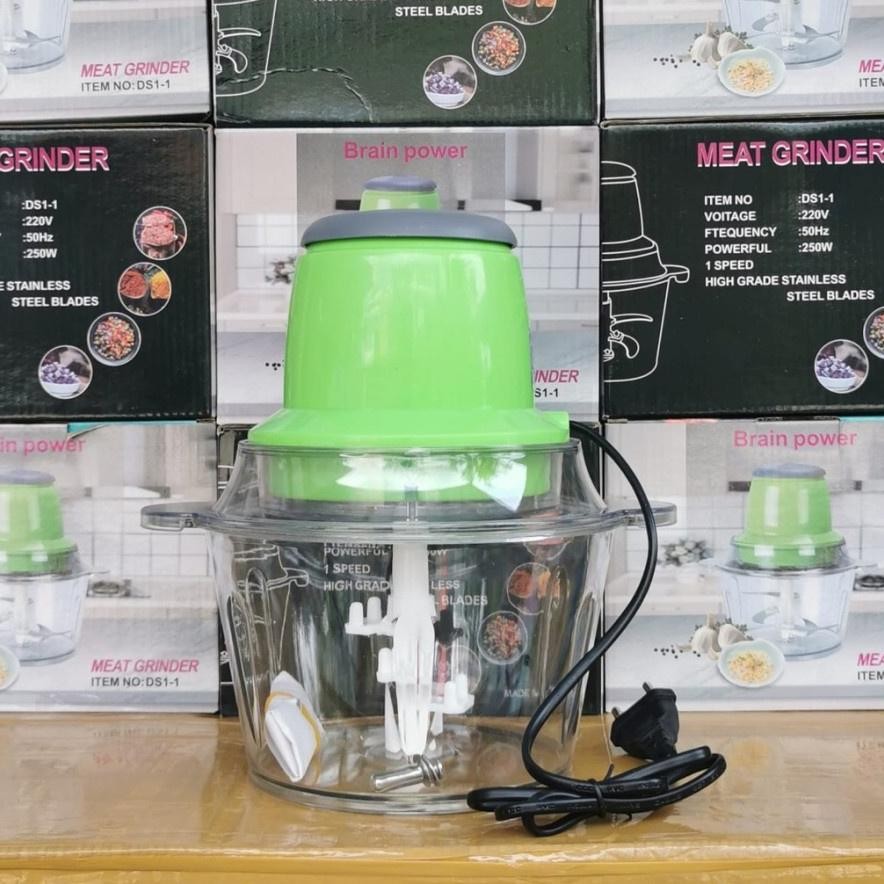 MEAT GRINDER/CHOPPER/BLENDER DAGING, BUAH, SAYUR ELEKTRIK BRAIN POWER MURAH