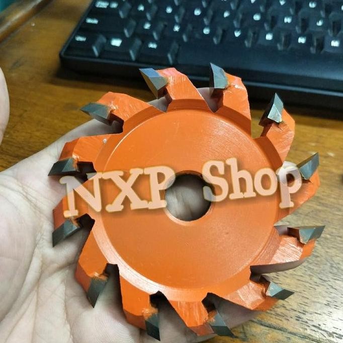 

Pisau Cekrek Kayu 12 Mata / Pisau V Perkayuan 12 Wing / Pisau V Kayu