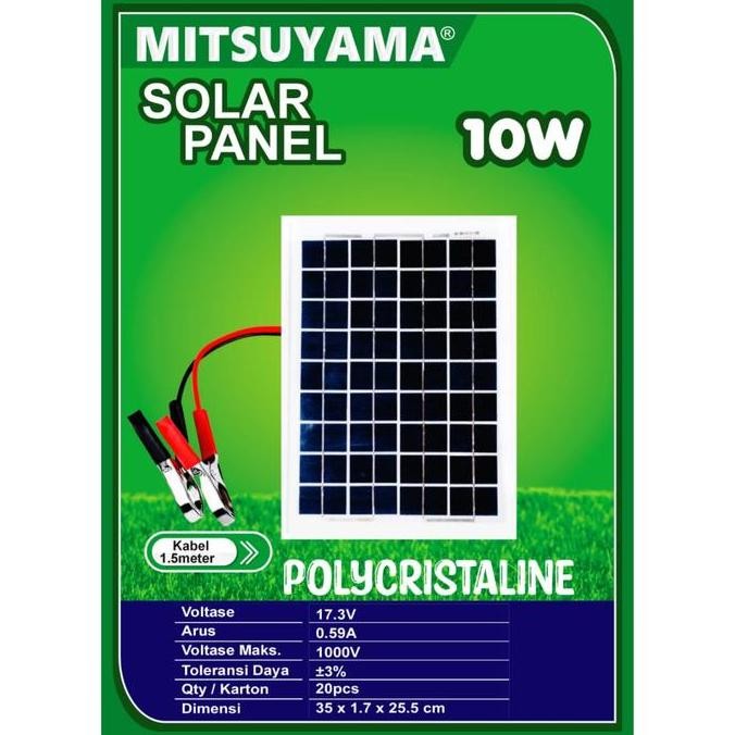 Solar Panel Solar Cell Panel Surya 10Wp Poly 10 Wp Polycrystalline