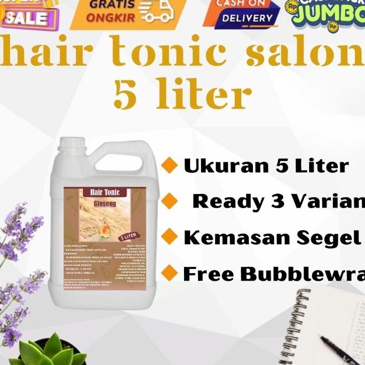 Hair Tonic Salon 5 Liter Bpom Hair Tonic Rambut Rontok Vitamin Rambut Rontok Serum Rambut Rontok Per