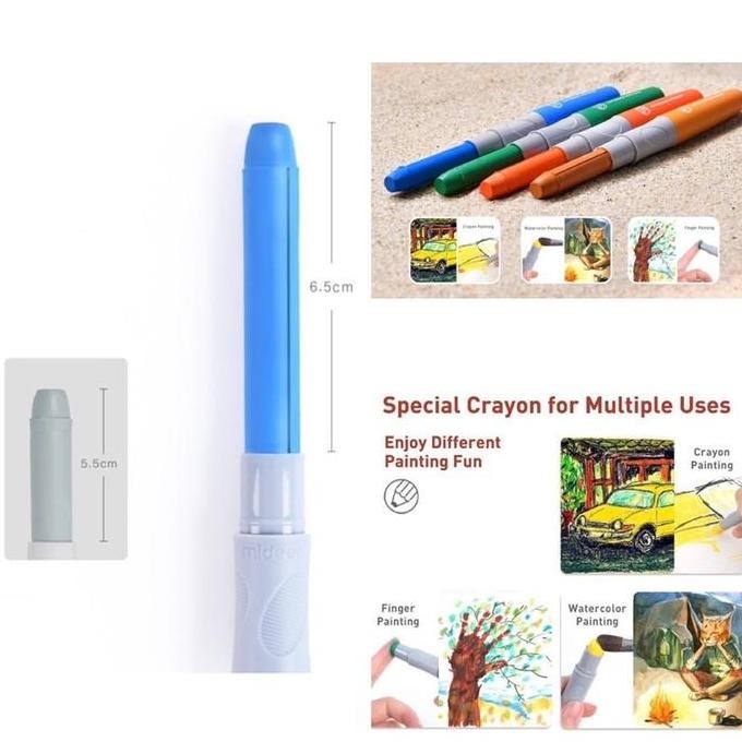 

Mideer silky crayon - washable crayon - face paint crayon