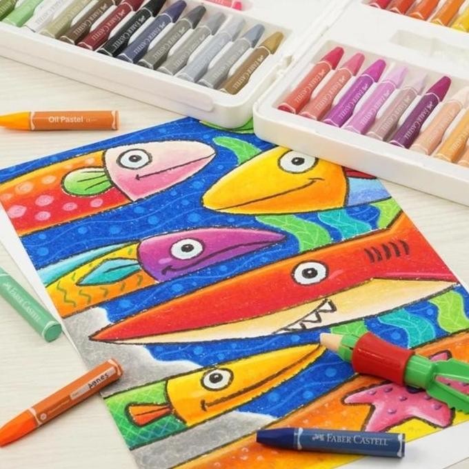 

Crayon Faber Castell 72 warna
