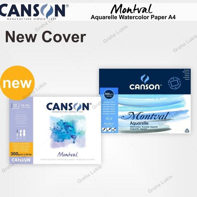 

Canson Montval A4 (24x32cm)