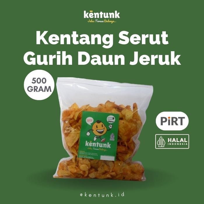 

LM KENTUNK Keripik Kentang Serut 500 GRAM cemilan keluarga