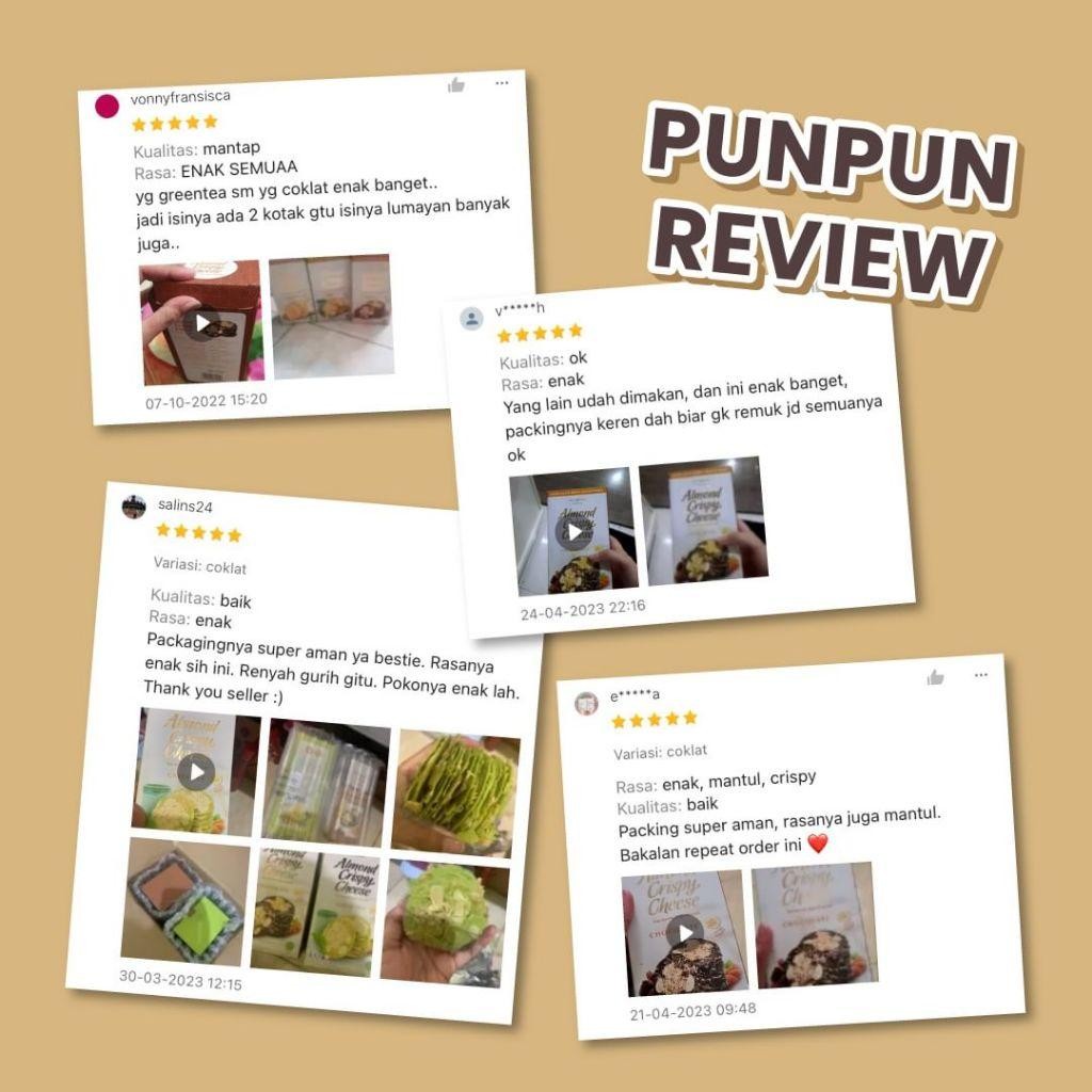 

Lm Almond Crispy Cheese Redvelvet Oleh Oleh Khas Surabaya Cemilan Snack Gluten Free | Punpun Almond Crispy Redvelvet