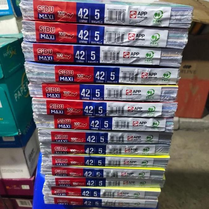 

sidu bigbos maxi campus 42 lembar 5 buku / pack