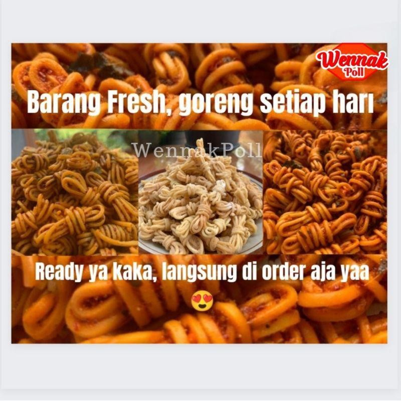 

Lm Mie Gulung Renyah Cabe Asli Pedas Daun Jeruk | Baru Setiap Hari