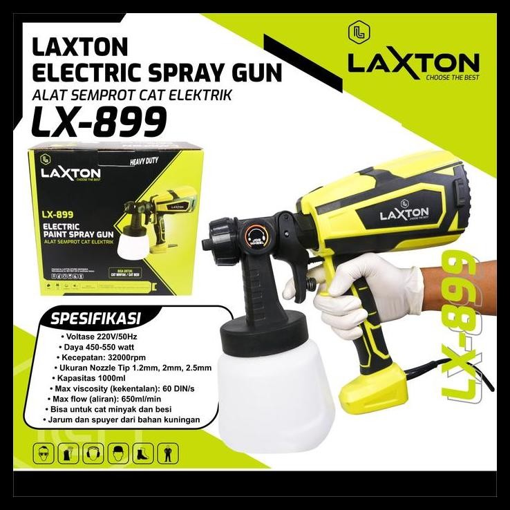 HOT DEAL LAXTON ELECTRIC SPRAY GUN ALAT SEMPROT CAT ELEKTRIK  LX-899 