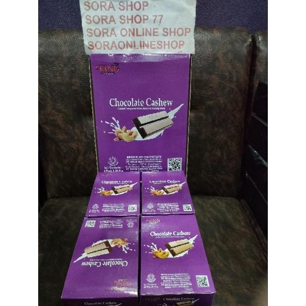 

Lm 1 Dus = 4 Kotak Chocolate Cashew / Hazelnut D'King