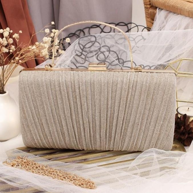 Clutch Wanita Tas Dompet Clutch Bag Pesta Kondangan Wanita Mewah Import Terbaru 120 - Tas Pesta Simp