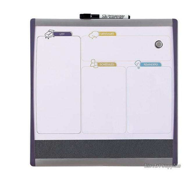 

Quartet To-Do Planner Board 35.5 X 35.5 Cm (Whiteboard) New Stok