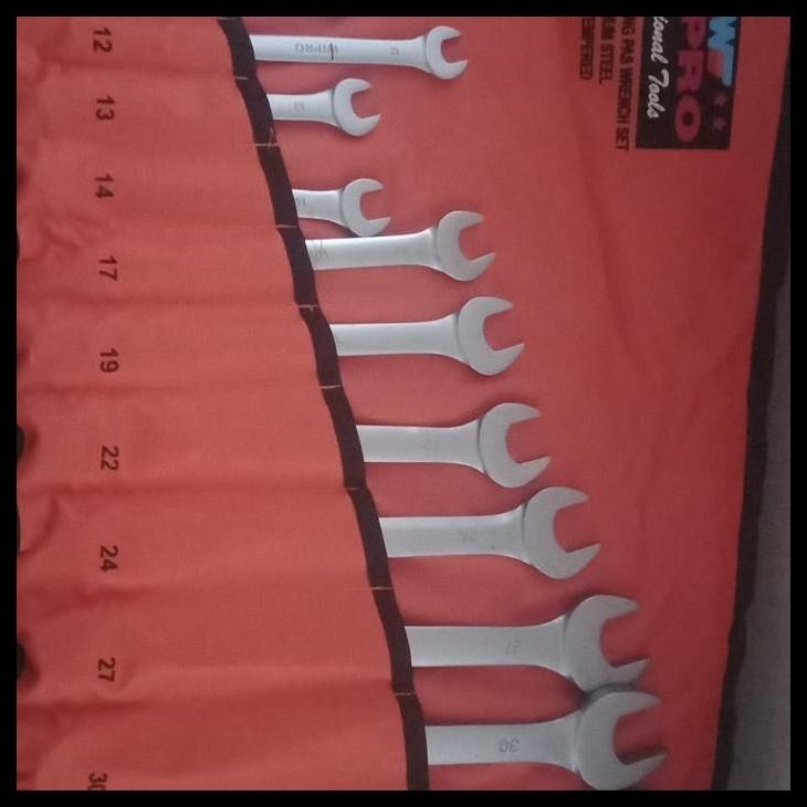 TERBARU KUNCI RING PAS SET 14PCS 8-32MM WIPRO SATIN 