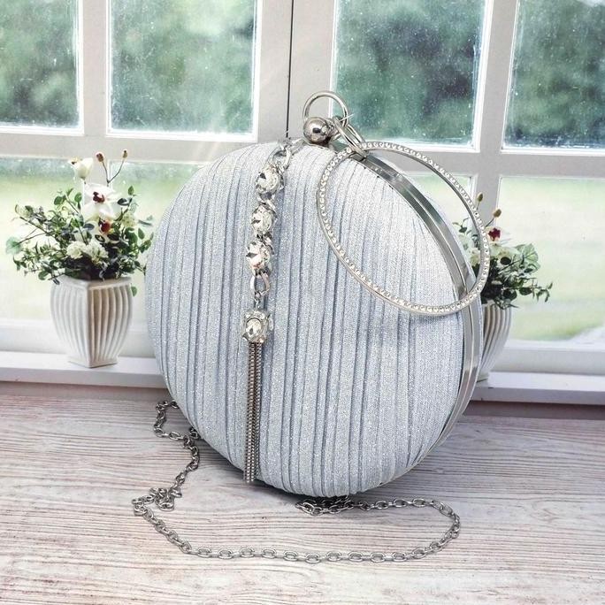Clutch Wanita Tas Pesta 22075-12 Tas Pesta Bulat