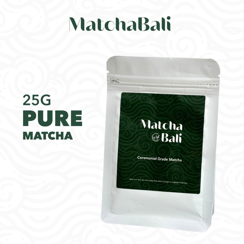 

Promo Ceremonial Grade Matcha Powder Pouch - 100% Pure Uji Matcha Japan By Matchabali