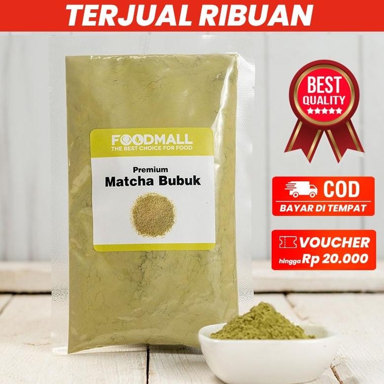 

Promo Matcha Powder 100 Gr Premium Pure 100% / Teh Hijau Bubuk