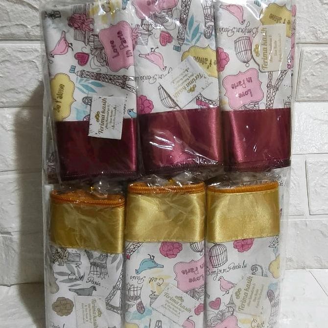 Dompet Minimalis 50 Pcs Souvenir Dompet Paris Besar Kemasan Plastik