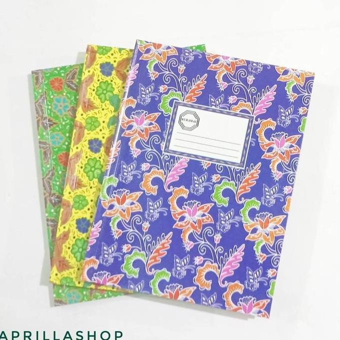 

Buku Tulis Hard Cover Kwarto / Quarto 100 Lembar
