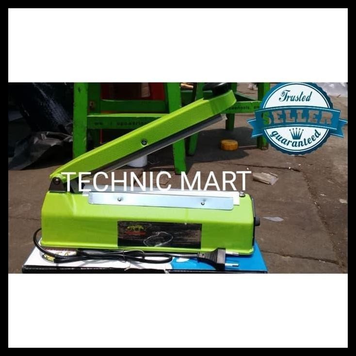 TERBARU HAND SEALER PLASTIK 20CM BODI BESI / IMPULSE SEALER SI 200/ MESIN PRES 