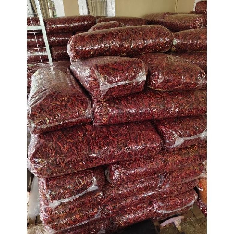 

Dapatkan 5Kg Cabe Rawit Teja Kering /1Bal Super Pedas Promo Murah