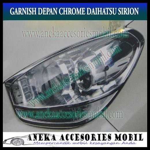 TERMURAH GARNISH LAMPU DEPAN/HEAD LAMP GARNISH MOBIL DAIHATSU SIRION 