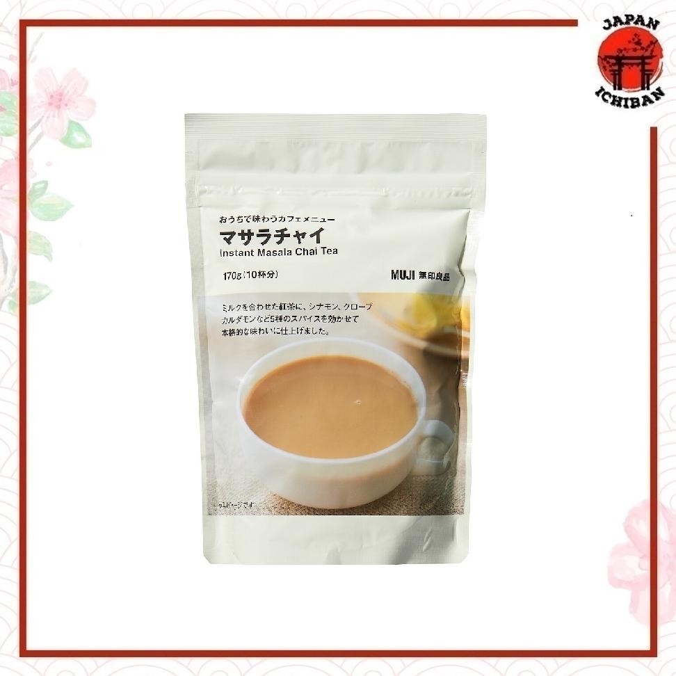

Grosir Muji Instant Drinks Powder - Bubuk Minuman Instant Muji Matcha Latte, Sakura Latte, Masala Chai Tea Original Jepang