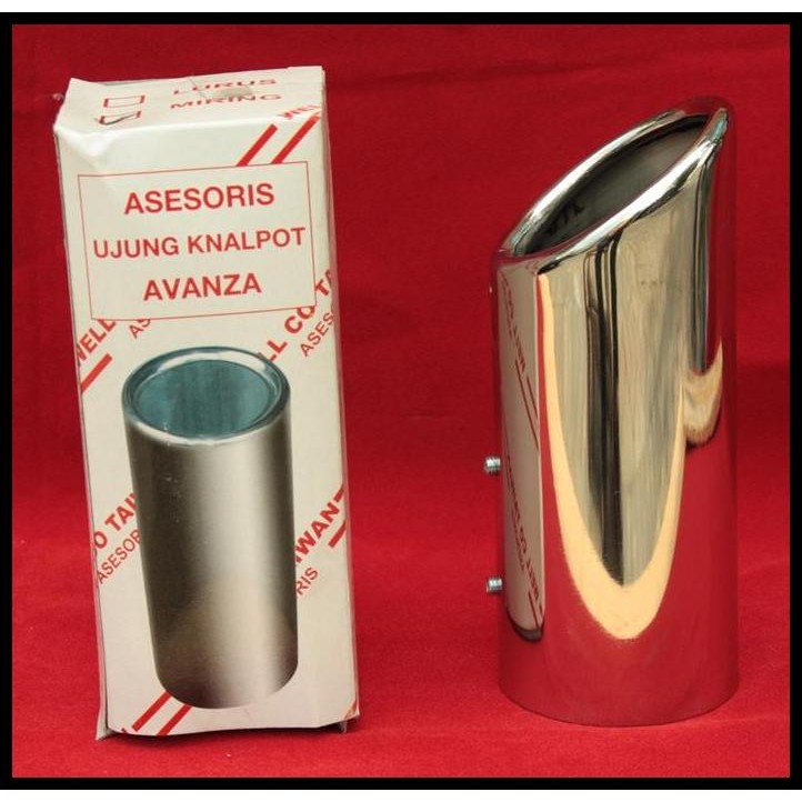 GRATIS ONGKIR MUFFLER SS AVANZA LAMA UJUNG MIRING WELL CO TAIWAN 