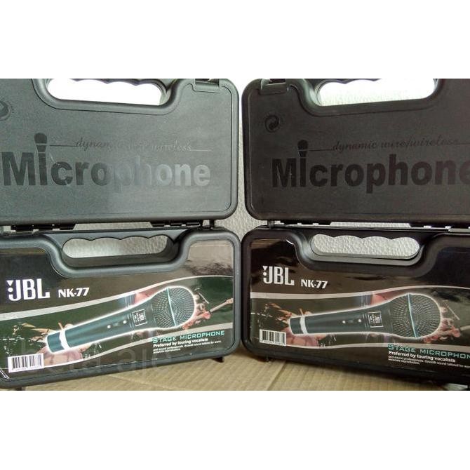 BARU MICROPHONE JBL NK77 MIC KABEL JBL NK 77 ORIGINAL KARAOKE