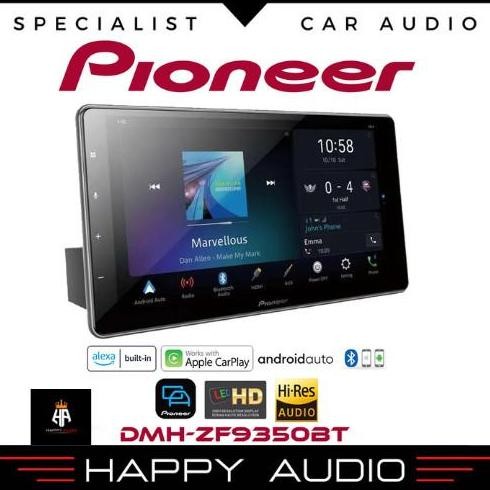 * Head Unit Mobil Pioneer Dmh-Zf9350Bt 9 Inch Apple Carplay Android Auto *
