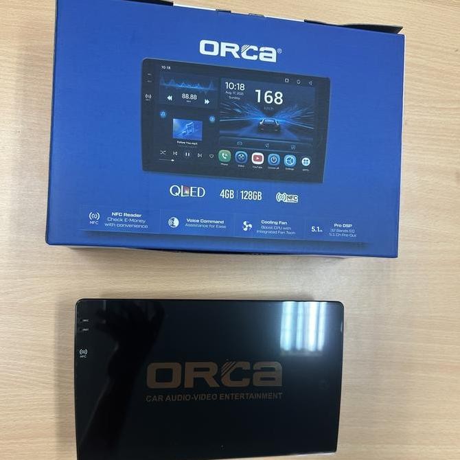 '' Head Unit Android Orca Adr-9988 Double Din Orca 9988 ''
